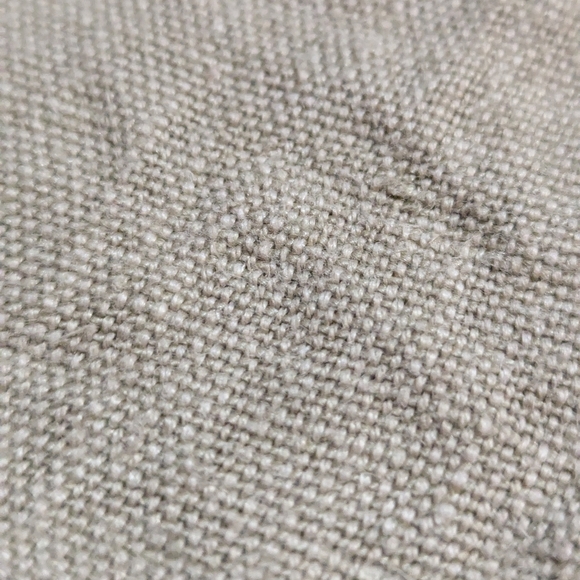 Pottery Barn Hemp Table Runner 16x108 Neutral Green Taupe Preppy Classic - Picture 5 of 5